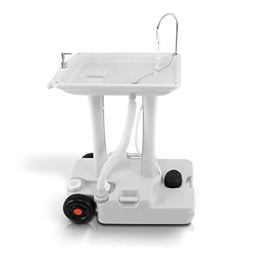 Portable Camping Sink with Towel Holder - Thumbnail 4