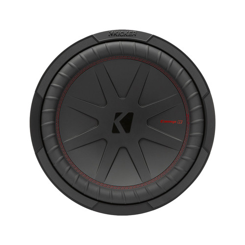 Kicker 48CWR124 CompR 12" 1000 Watts Peak Power 4-Ohm Dual Voice Coil Car Audio Subwoofer (Single)