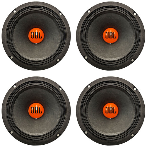 Two Pairs (QTY 4) of JBL SHOCKWAVE150W65 6.5" 300 Watt Max Power Midrange Woofer Car Audio Speakers