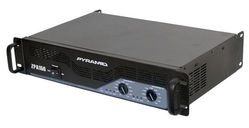 Pyramid ZPA150 1500 Watts Stereo Powered Amplifier DJ Pro Audio