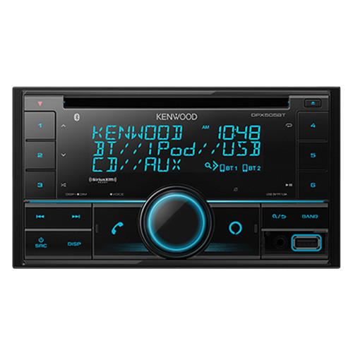 Kenwood DPX505BT Double DIN USB AUX AM/FM Stereo Radio Bluetooth CD Player Car Audio Receiver