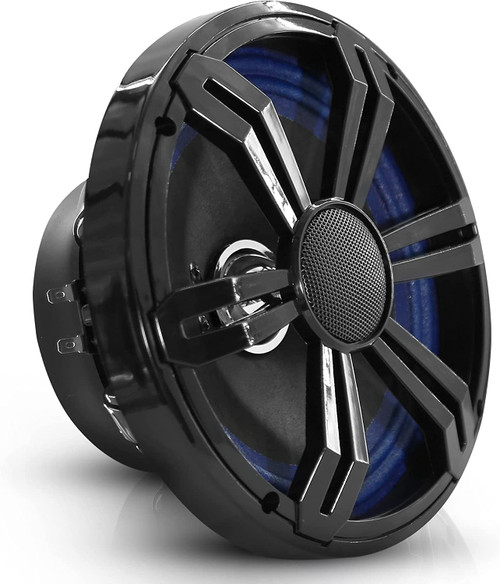 8'' Single Voice Coil Car Subwoofer - 250 Watts at 4-Ohm Car Audio Powered Subwoofer, Paper Cone with Cloth Edge