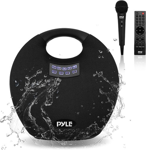 5.25’’ Portable Wireless BT Streaming Speaker - Portable Audio Speaker, with Built-in Rechargeable Battery, Waterproof, Wired Microphone, Clear Sound performance, TWS/MP3/USB (220 Watt MAX)