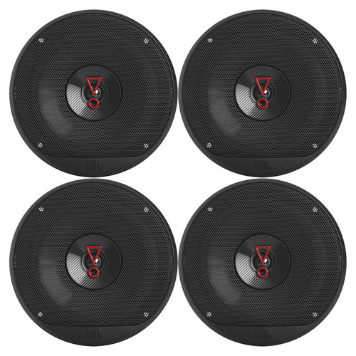 2 Pair (Qty 4) of JBL Stage3 627 6.5" 225 Watt Peak Power 2-Way Car Audio Speakers