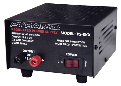 Pyramid PS3KX 2.5 Amp Power Supply