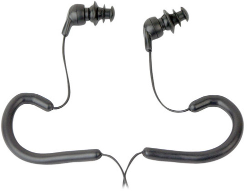 Pyle PWPE10B Black Waterproof Marine Headphones  Ear Buds for MP3 players