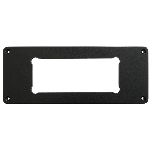 Milennia PLATEWAKE Single DIN Retrofit Stereo Installation Black Adaptor Plate (Fits INF-R3000 or JBL-R3500)