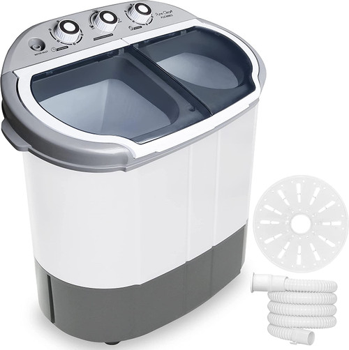 Deco Home Compact Home Washer + Dryer (Dark Gray)