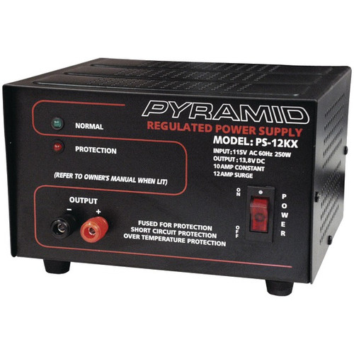 New Pyramid PS12KX 10 Amp Power Supply