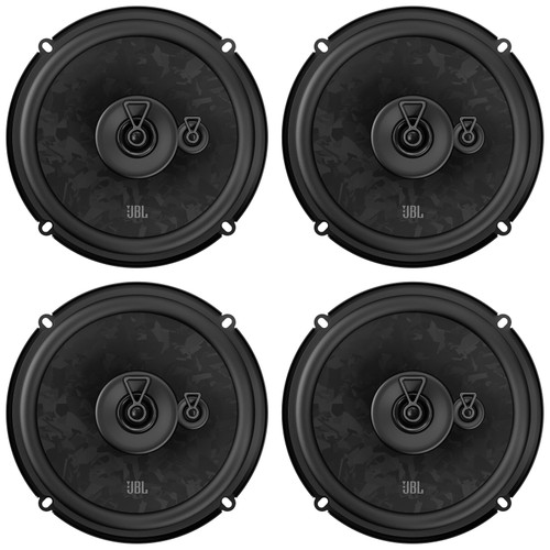 Two Pairs (QTY 4) Of JBL Stage3 68MF 6.5" 560 Watt Max Power 3-Way Car Audio Speakers