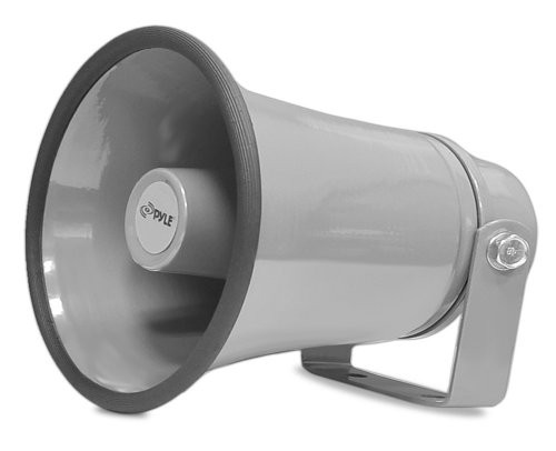 Pyle PHSP8K 8.1'' 50W Max Indoor/Outdoor PA Horn Grey Speaker (Single)