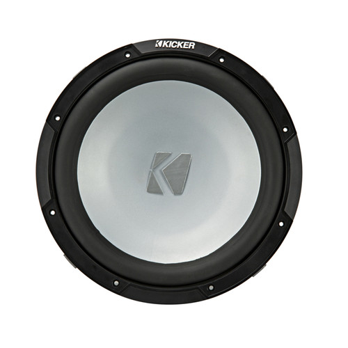 Kicker 45KM104 10" 350 Watt Max Power 4-Ohm Weather-Proof Marine Subwoofer for Enclosures