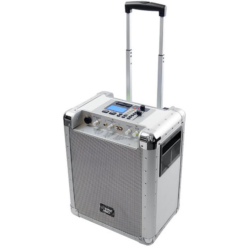 PylePro PCMX265W Battery Powered Portable PA System With USB SD, DJ Controls Aux Inputs