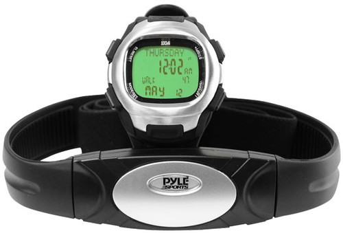 Pyle PHRM22 Marathon Heart Rate Watch W/ USB and Walking/Running Sensor