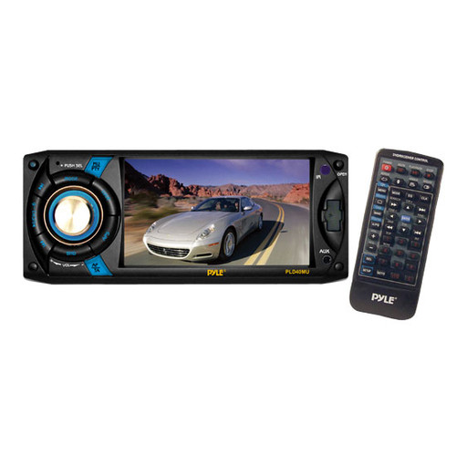 Pyle PLD40MU 4.3'' LCD Touch Screen Car Monitor DVD USB SD MP3 CD RDS Player