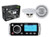 New MSRA50 Waterproof Marine Boat Radio Stereo System + 2 Component Speakers Set - MPF5101