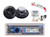 New Dual Marine yacht CD iPhone Bluetooth Media & 2 Speakers 800 Watt Amp PA Sym