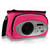 Pyle PSCL28RD Cooler Bag with Built in AM/FM Radio, Headphone Output and AUX IN for MP3 Players (Pink)