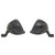 2x JBL Cruise Handlebar-Mount Weather-Resistant Bluetooth Black Speaker Pods for Motorcycles/Scooters