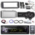 Harley Audio Package Of Pioneer DEH-X6900BT Bluetooth CD MP3 Stereo Receiver Bundle Combo With Dash Trim Kit + Radio Cover + 4x 5.25" Speaker + 4 Channel Amplifier W/ Install Kit + HandleBar Conroller