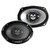 3 Pair Car Speaker Package Of 2x Kenwood KFC-C1055S 210-Watt 4" Inch Coaxial Speakers + 2x KFC1665S 6.5" 2-Way Audio Speaker + 2x 6965S 6x9" 400W 3-Way Speaker + Enrock 16g 50 Ft Speaker Wire