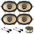 Enrock 14 AWG Gauge 50 Feet Speaker Wire, 2 X DB571 X New Pair Polk Audio Car Audio 5" X 7" 2-Way Car Audio Speakers 180 Watts Max, 2 X 72-5600 X Metra 72-5600 Speaker Adapter for Select Ford Vehicles
