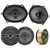 Package Bundle Includes = Kicker 41KSC684 6x8" inch 150-Watt KS-Series Black 2-Way Car Coaxial Speakers, Kicker 41KSC654 6.5 inch Coaxial 2-Way Speakers, Enrock 14 AWG Gauge 50 Feet Speaker Wire