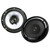 3 Pairs Car Speaker Package Of 4x Kenwood KFC-1366S 5-1/4" 2-Way 250-Watt Flush Mount Black Car Coaxial Speakers + 2x KFC-1666S 6 1/2" 2-Way Black Car Speakers + Enrock 18g 50 Feet Speaker Wire