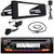 JVC KD-T92MBS Single DIN Marine MotorSports Bluetooth USB/AUX CD Player AM/FM Radio Stereo Receiver, Single-DIN Stereo Install Kit, Handlebar Control Interface, Antenna (Fits 1998-2013 HD Motorcycles)