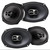 2 Pair Of Alpine SPS-619 6x9" Inch 3-Way Type-S 520 Watts 4-Ohms Coaxial Car SpeakerS