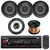 Kenwood KDC115U AM/FM AUX/USB CD/MP3 Player Receiver Bundle Combo With 2x KFC1665S 6.5" 2-Way Coaxial Speakers + Enrock 16g 50ft Speaker Wire