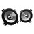 2 Pair Car Speaker Package Of 2x Kenwood KFC-C1055S 210-Watt 4" Inch Flush Mount Coaxial Speakers + 2x KFC-1665S 6 1/2" Inch 2-Way Black Dual Cone Speakers + Enrock 16g 50 Ft Speaker Wire