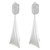 2x Pyle Pro PSCRIM2W Scrim For DJ Speaker And Light Tripod Stands, White, 2-Sided Cover Design, Universal Mountable & Compatibility