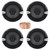 JVC CS-DR162 drvn DR Series 6.5" 300 Watt Max Power 2-Way Coaxial Car Speakers (QTY 4) with 50 Ft 18 Gauge Speaker Wire