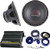 Subwoofer And Amp Combo Package: 2x Massive Audio TKO-124 12" 4-Ohm Car Audio Subwoofer Bundle With Kicker Cx600.1 Car Stereo Cx Class 1200 Watt D Mono Subwoofer Amplifier + 8 Gauge Amp Install Kit