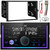 JVC KW-X850BTS Double DIN Mechless Bluetooth USB/AUX AM/FM Radio Digital Media Car Audio Stereo Receiver, Double DIN Stereo Install Kit, Wiring Harness, Antenna Adapter, Antenna (Fits 2000-2008)