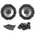 2x Alpine SXE-1725S 6.5" 80 Watt 2-Way Coaxial Car Audio Speakers Bundle Combo With 2x SXE-6925S 6x9 Inch 280 Watts 2-Way Vehicle Speaker - 1 Enrock 50 Feet 16 Gauge Speaker Wire - 4 Speakers