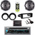 99-9600 Harley DIN FLHT Kit,Bluetooth Stereo, 6.5" Speaker Set/Adapters,300W Amp