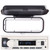 Pyle PLMRB29W2 Single DIN Marine Bluetooth USB/AUX MP3 Player AM/FM Radio Stereo Receiver, White Water-Resistant Radio Shield Cover