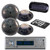PLCD5MRBTS Silver Marine Yacht CD MP3 USB Radio & Bluetooth + 4 Speakers + Cover