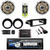 Harley 98-2013 FLHT Din Kit,USB Stereo,XM Tuner,6.5" Speakers, Adapters,300W Amp