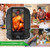 New PKRT16BK Vertical Countertop Rotisserie Rotating Oven (Black)