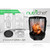 New PKRT16BK Vertical Countertop Rotisserie Rotating Oven (Black)