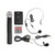 Pyle Wireless Microphone System with Belt Pack Transmitter, Handheld, Lavaliere, Headset Mics
