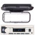 Pyle PLMRB29W2 Single DIN Marine Bluetooth USB/AUX MP3 Player AM/FM Radio Stereo Receiver, Water-Resistant White Radio Shield Cover
