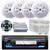 JVC KD-X38MBS Single DIN Marine Bluetooth USB/AUX AM/FM Radio SiriusXM Ready Stereo Receiver w/Wired Remote, 4x 5.25'' 100W Max 2-Way Speakers, 4x 3.5'' 200W Max Mini Box Speakers, 4 Channel Amplifier