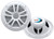 Kenwood AUX USB CD AM FM  Mp3 Car Radio, 2 White Boss 180W 6.5" Car Speaker Set