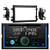 JVC KW-R940BTS Double DIN Multimedia Bluetooth USB AUX AM/FM Stereo Radio CD Player Receiver with Metra 2004-UP Ford 2Din Stereo Installation Kit