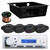 AM/FM RADIO TUNING WITH PRESET STATION, 2T41422 - METRA Universal Underdash Housing, 1 XLS2CMW-BLK 2.5" 2 1/2 Inch Ceiling Mount Satellite Speaker for RV Mobile Home Theater System, Enrock Audio 16-Gauge Speaker Wire - 50 Feet