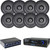 Pyle Bluetooth Home USB Receiver, 5.25" In Ceiling Speakers & Speaker Selector
